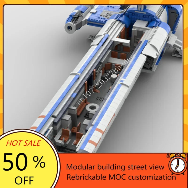 Vaisseau spatial MOC Stinger Mantis – Kit de construction 4 726 pièces