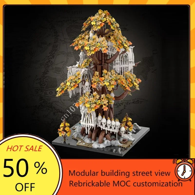 Grande Maison Fantastique en Blocs de Construction – 3 211 pièces – Kit MOC à Monter