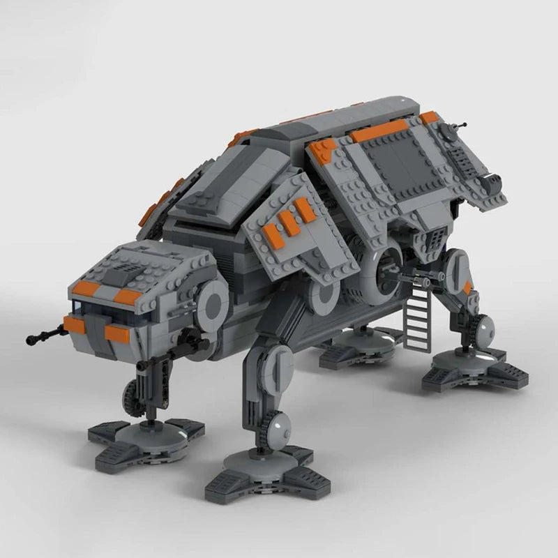 Transport Blindé MOC de Science-Fiction – 1360 Pièces – Maquette en Briques à Construire