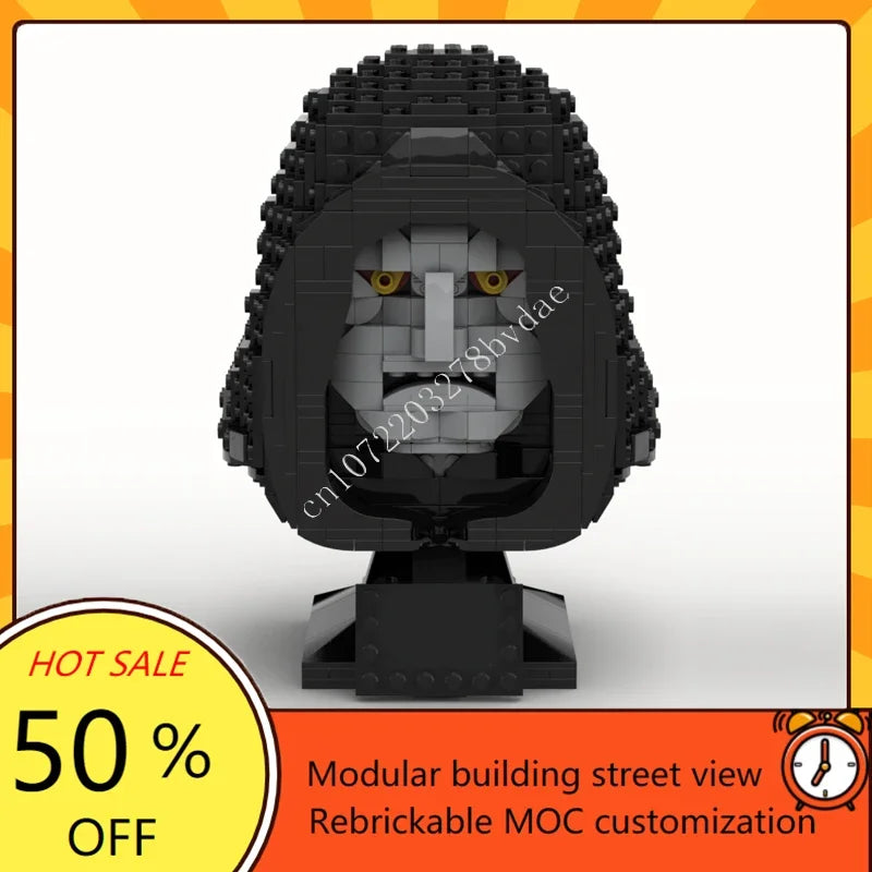 Figurine Empereur Galactique à Construire – Briques de Construction & Modèle de Collection