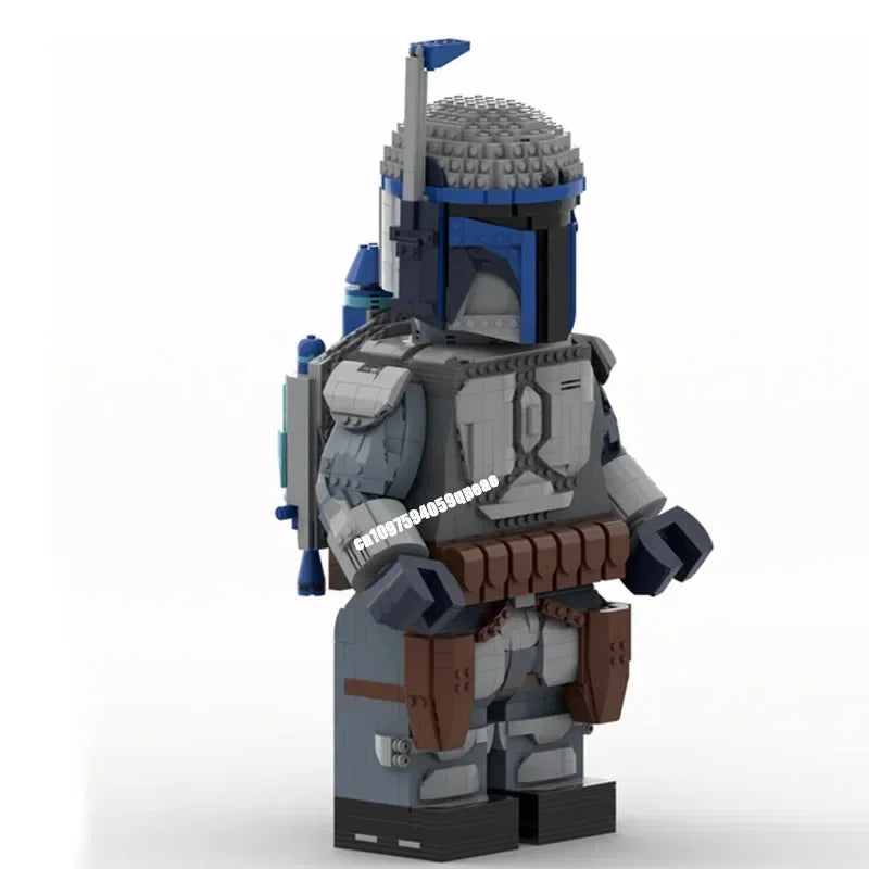 Guerrier galactique à construire – Maquette MOC 2486 pièces