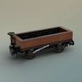Wagon plat ferroviaire MOC à construire – Modèle de train en briques