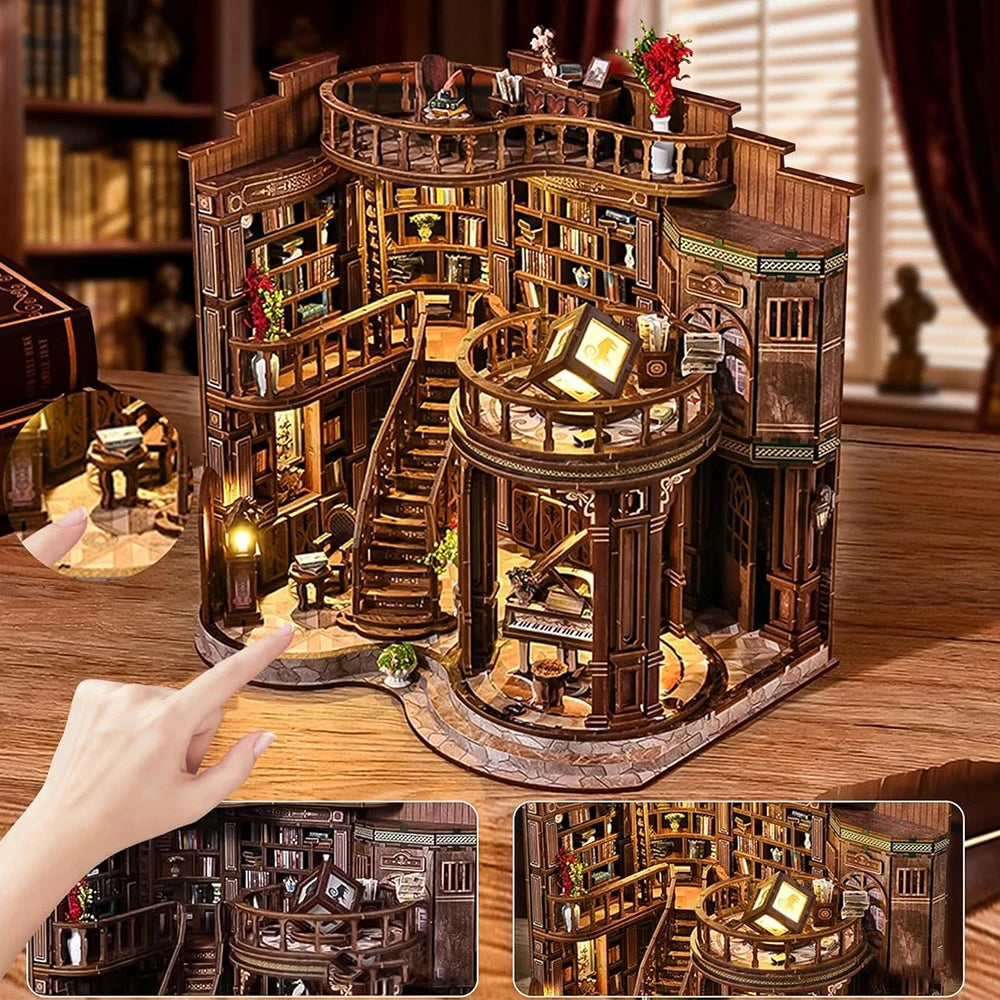 Puzzle 3D en Bois à Construire