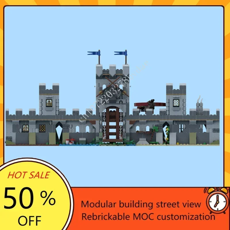 Château médiéval du Faucon – Kit de construction MOC 910 pièces
