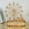 Grande Roue 3D en Bois à Construire – Puzzle DIY avec Lumières & Musique