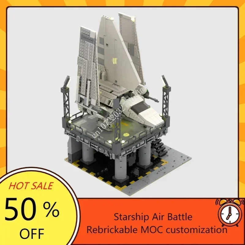 Base spatiale MOC – Maquette de construction 1900 pièces – Défi expert 14+