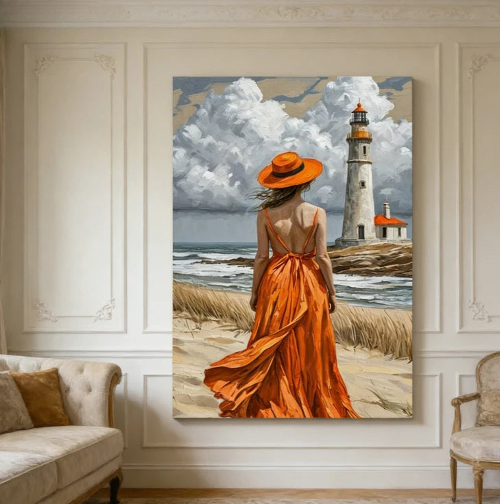 Puzzle Femme & Océan – Paysage Marin – 500 à 2000 pièces