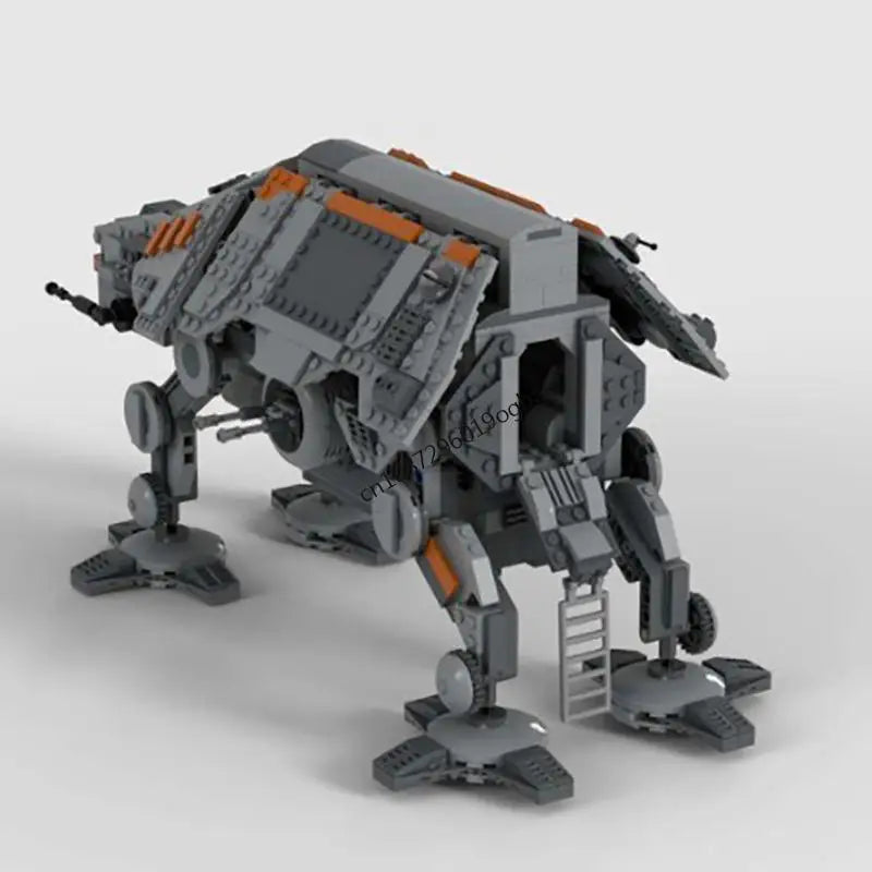 Transport Blindé MOC de Science-Fiction – 1360 Pièces – Maquette en Briques à Construire