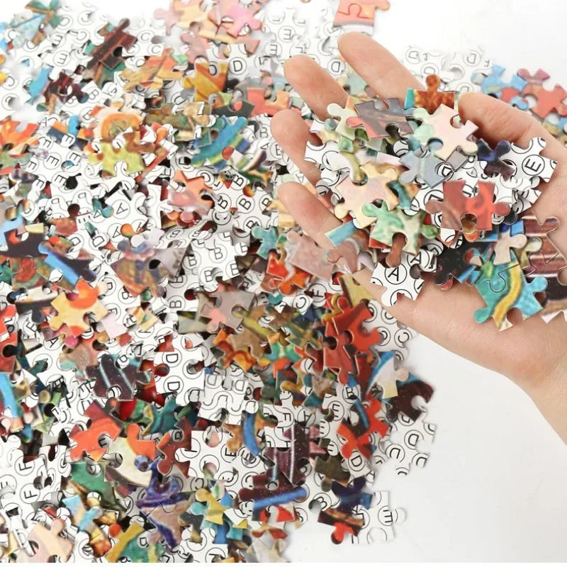 Puzzle Loups Blancs – 1000 pièces | 75 × 50 cm