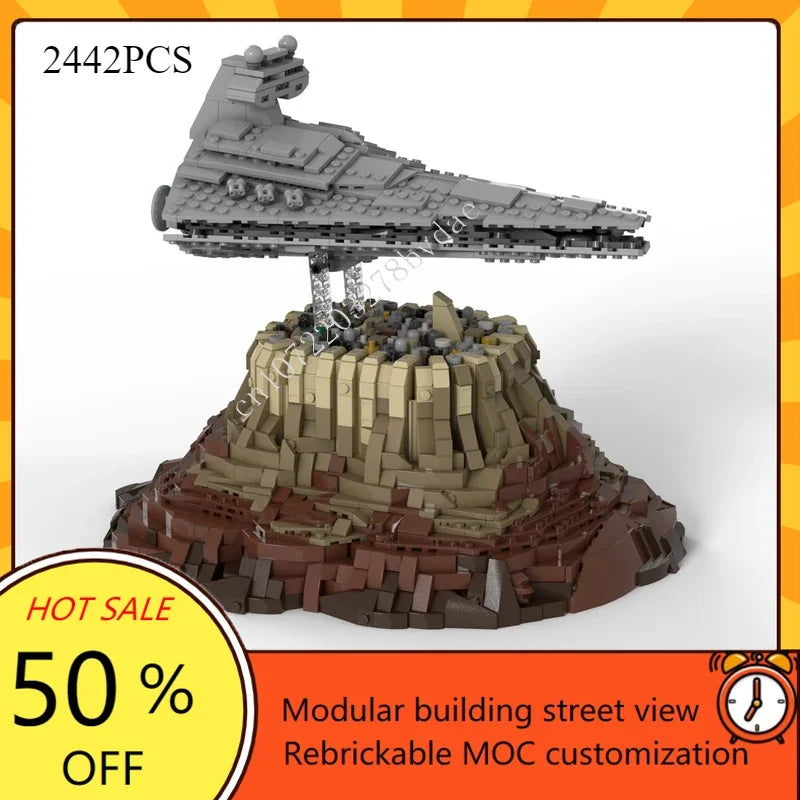 Collection spatiale MOC – Vaisseaux et station de combat à construire