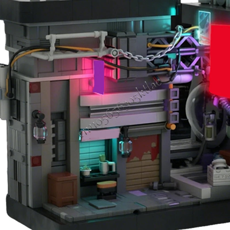 Cité futuriste 3D – Jeu de construction 874 pièces