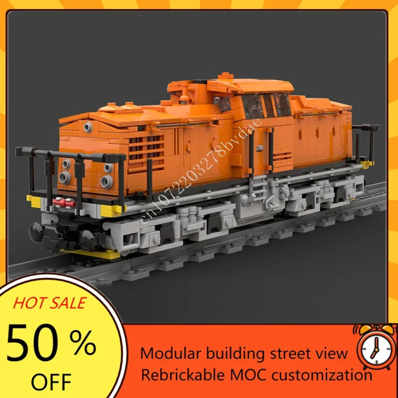 Locomotive Express en briques à construire – 1 336 pièces