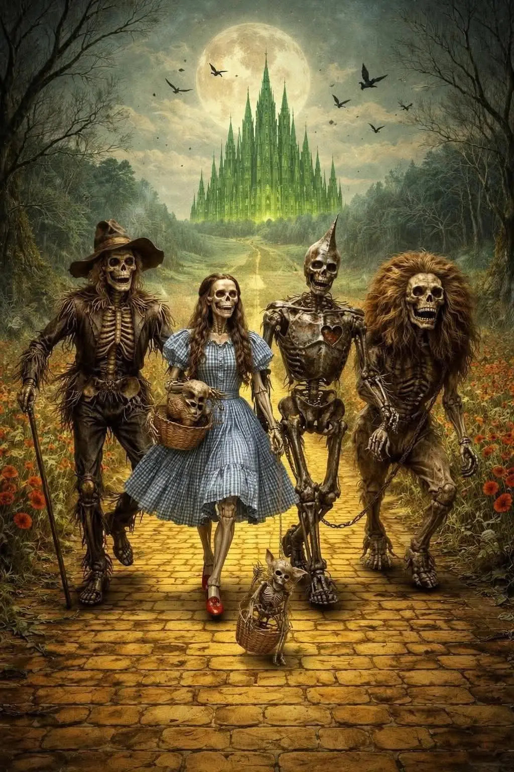 Puzzle 2D Squelette – La Fin du Monde – 500 à 2 000 pièces