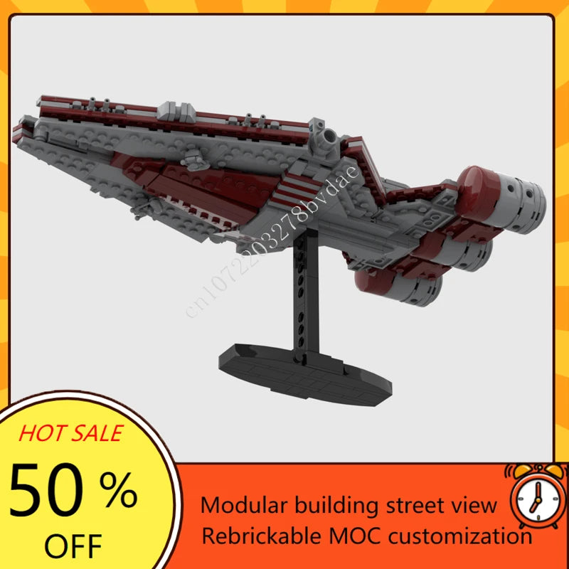 Croiseur léger spatial MOC – 770 pièces – modèle à construire