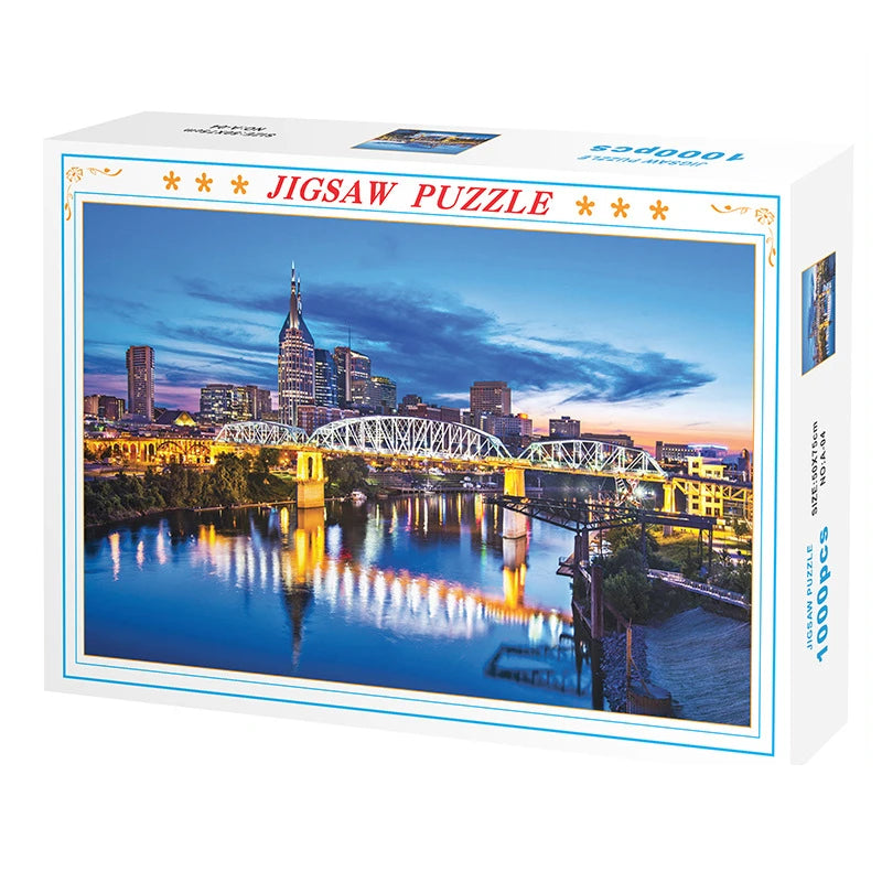 Puzzle Peintures Célèbres – Paysages & Personnages – 1000 Pièces