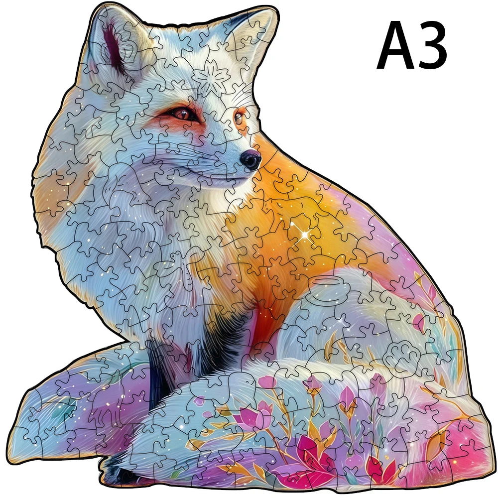 Puzzle en bois animaux – Pièces originales et illustrations colorées