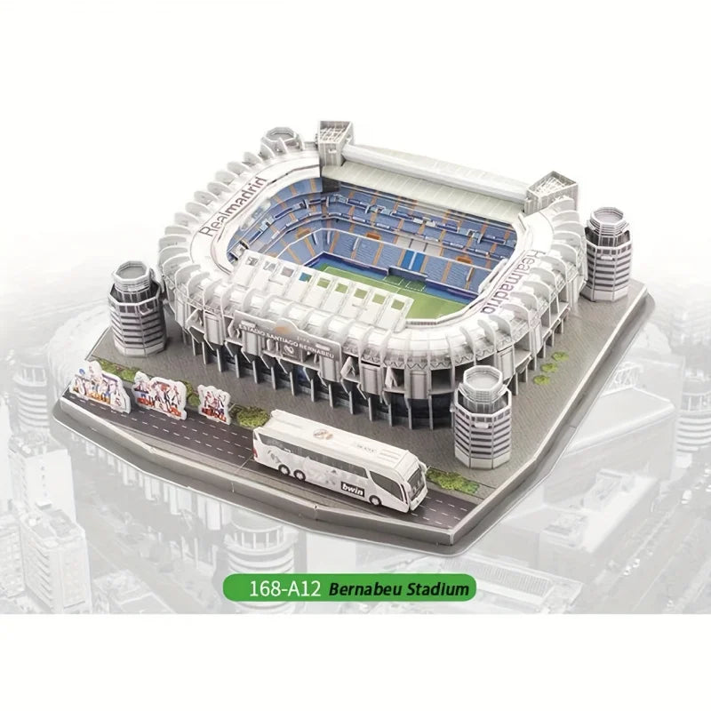 Puzzle 3D Stade de Football à Construire – Maquette pour Fans de Foot