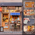Book Nook CUTEBEE Morita-Ya – Maison Miniature 3D en Bois avec LED