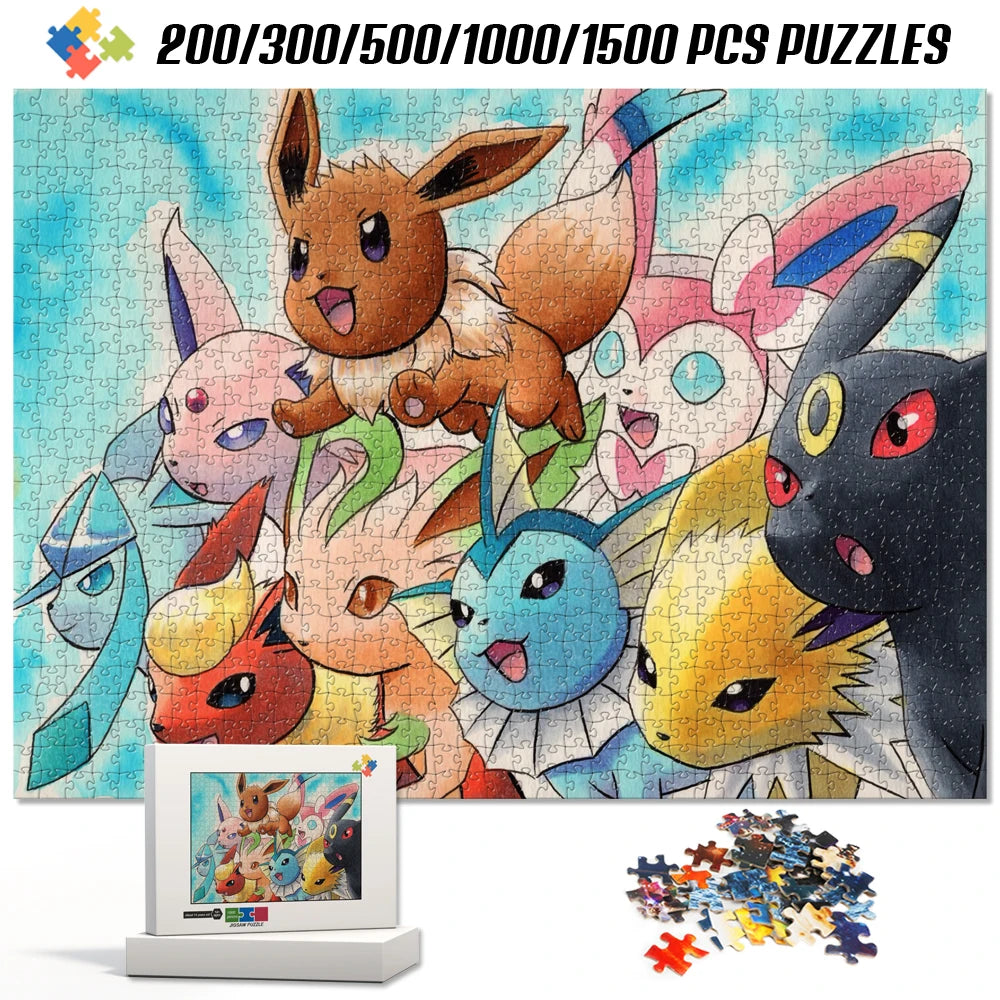 Puzzle Pokémon 1000 Pièces – Personnages Anime