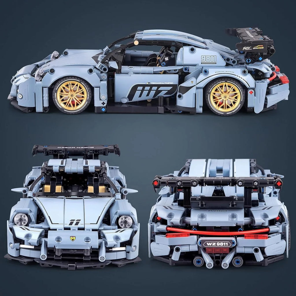Voiture de Course 1:14 en Blocs de Construction – 1456 Pièces – Modèle Technic