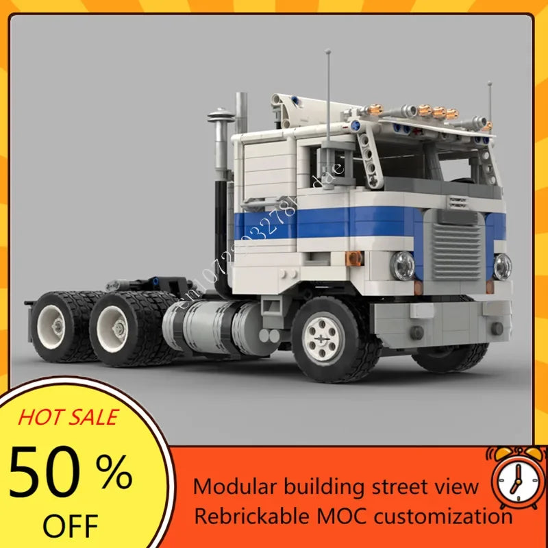 Camion américain à construire – Kit MOC 1265 pièces