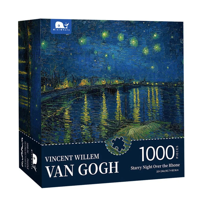 Puzzle Van Gogh 1000 Pièces – Peinture Célèbre – MaxRenard