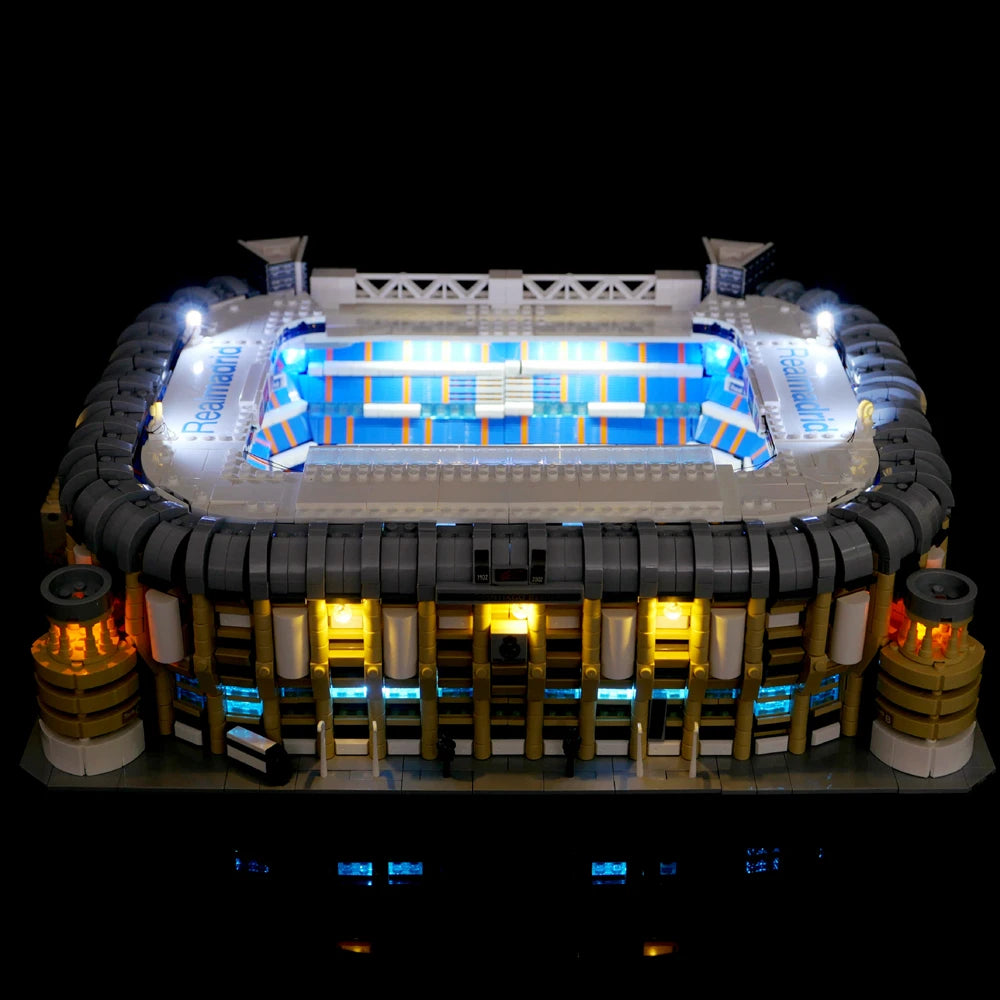 Kit d’éclairage LED pour stade Santiago Bernabéu en briques – Modèle 10299