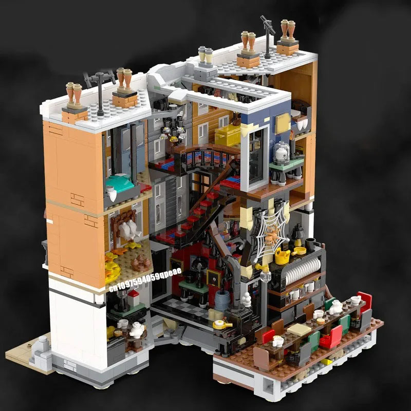 Grimmauld Place – Modèle MOC en briques de construction 2267 pièces