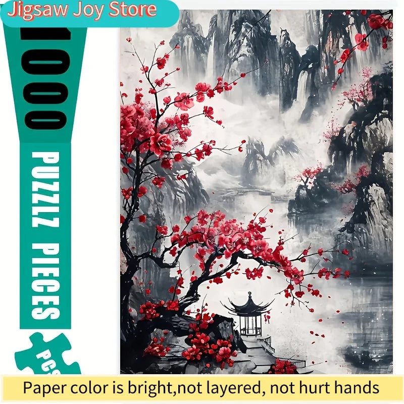 Puzzle Paysage Moderne – 5 Modèles au Choix | Puzzle Décoratif DIY pour Adultes