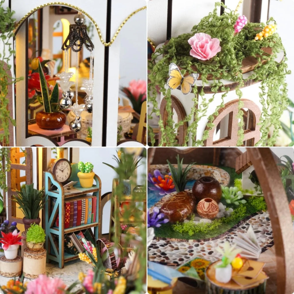 🌿 Une serre miniature pleine de charme