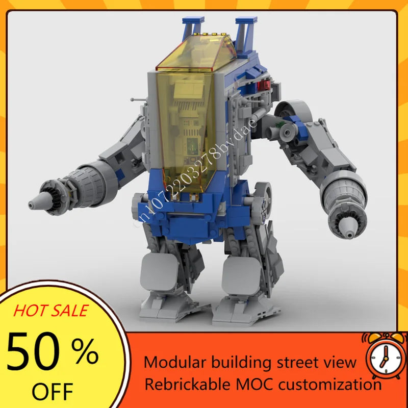 Robot mineur spatial MOC – 856 pièces – Kit de construction en briques