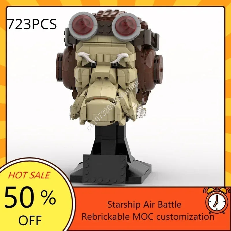Pilote de Combat Spatial MOC – Figurine à construire en briques