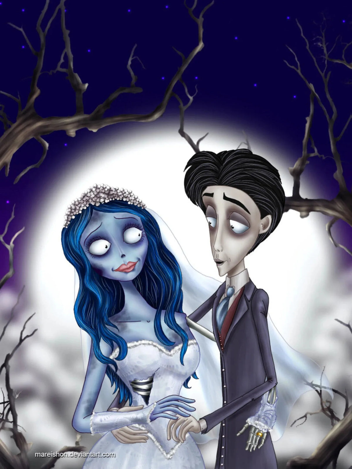 Puzzle Les Noces Funèbres – Mariée Cadavérique – Adulte