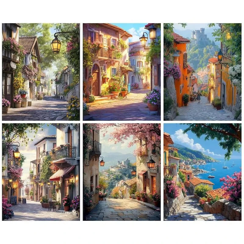 Puzzle Ville Moderne – Paysage Urbain 500 à 2000 Pièces