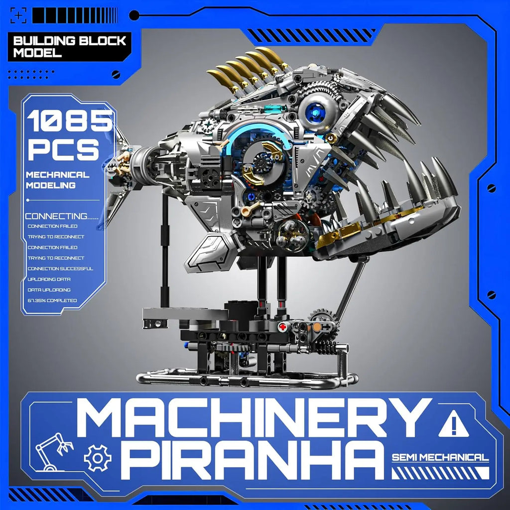 Piranha Mécanique – Maquette 1085 Pièces à Construire