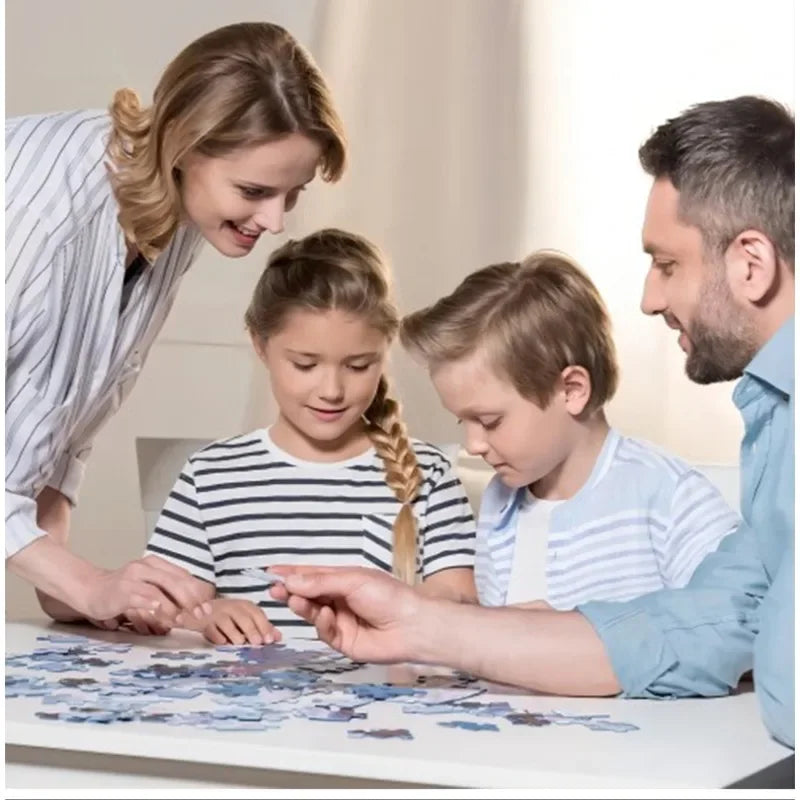 Puzzle Loups Blancs – 1000 pièces | 75 × 50 cm