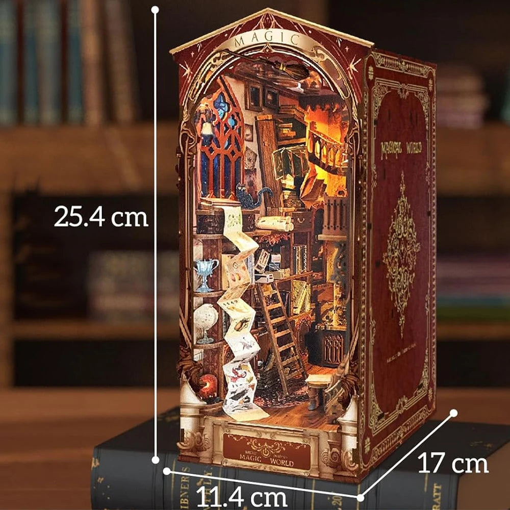 Maison Magique 3D en Bois – Kit DIY Univers de Sorcier