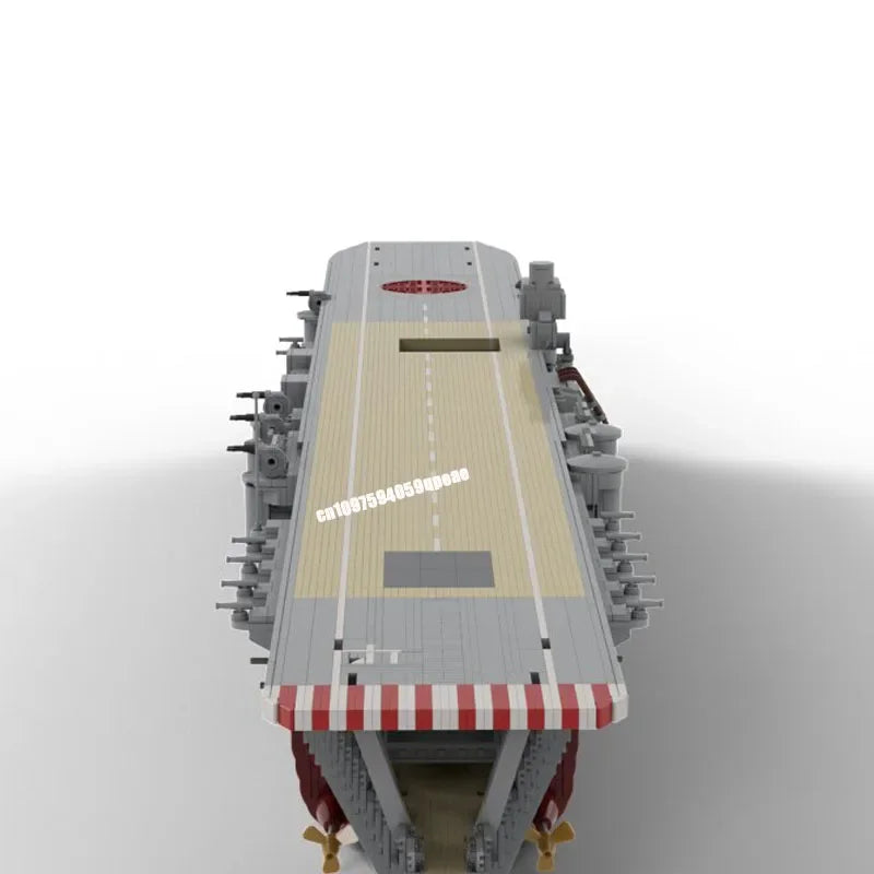 Porte-avions militaire – Maquette 3D à construire 5 229 pièces