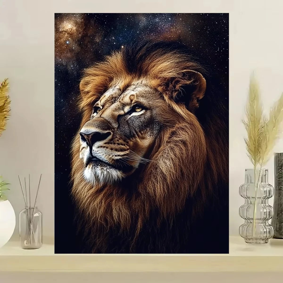 Puzzle Lion Galactique – Ciel étoilé | 500 à 2000 pièces