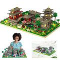 Jardins Classiques de Suzhou – Maquette d’Architecture en Blocs – 3 930 Pièces