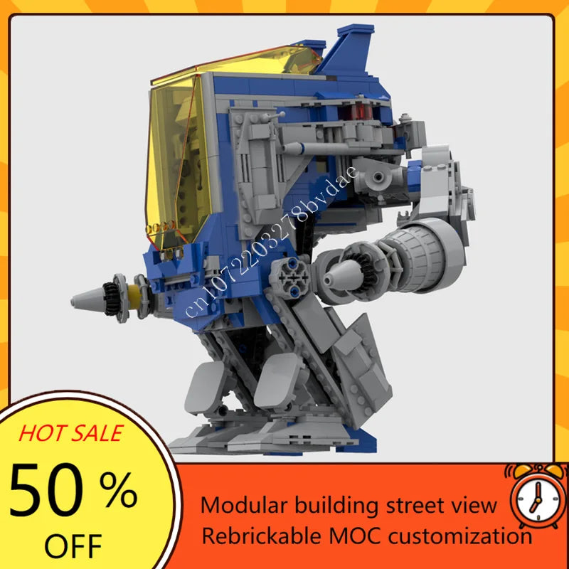 Robot mineur spatial MOC – 856 pièces – Kit de construction en briques