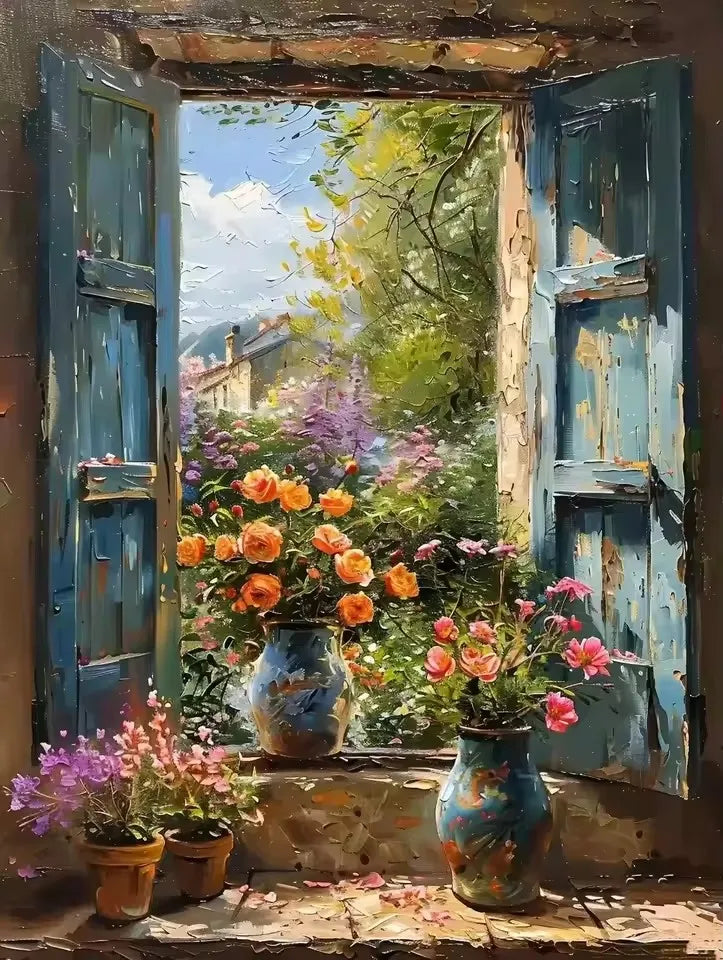 Puzzle Adulte Paysage Fleuri – 500 ou 1000 Pièces