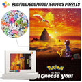 Puzzle Pokémon – Sacha & Ho-Oh au coucher du soleil | 200 à 1500 pièces