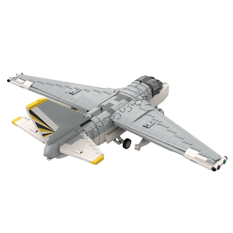 ✈️ Avion de Chasse MOC – Kit de Construction 2092 Pièces – Échelle 1:35