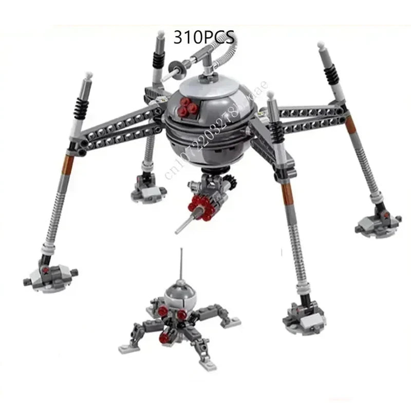 Droïde Araignée Spatial MOC – 310 Pièces | Maquette à Construire