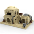 Bâtiment du désert en briques MOC – 1144 pièces