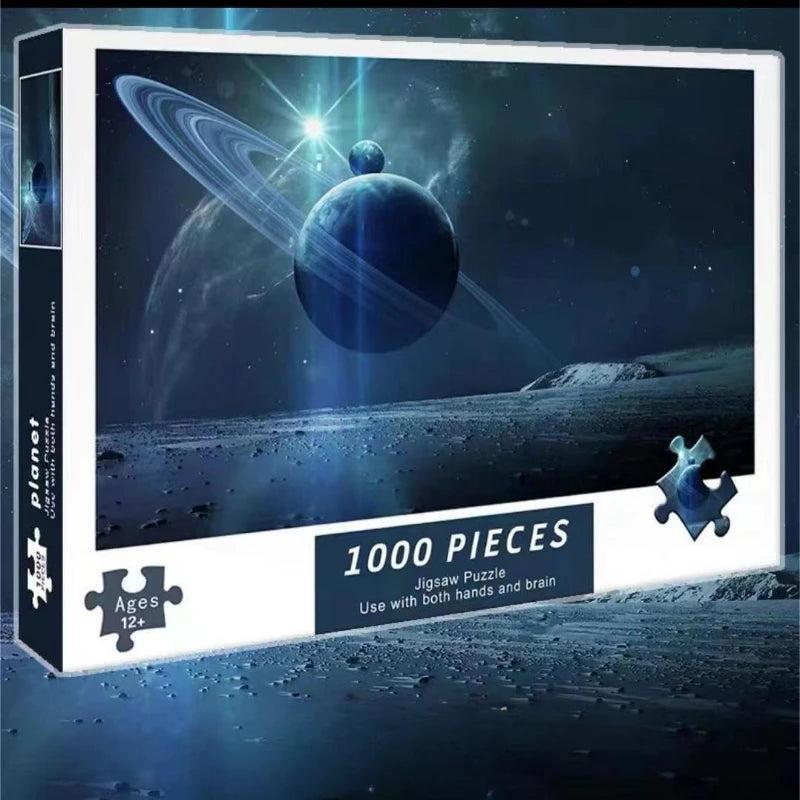 Puzzle Adulte 1000 Pièces – Collection Planètes & Espace – Défi Relaxant et Décoratif