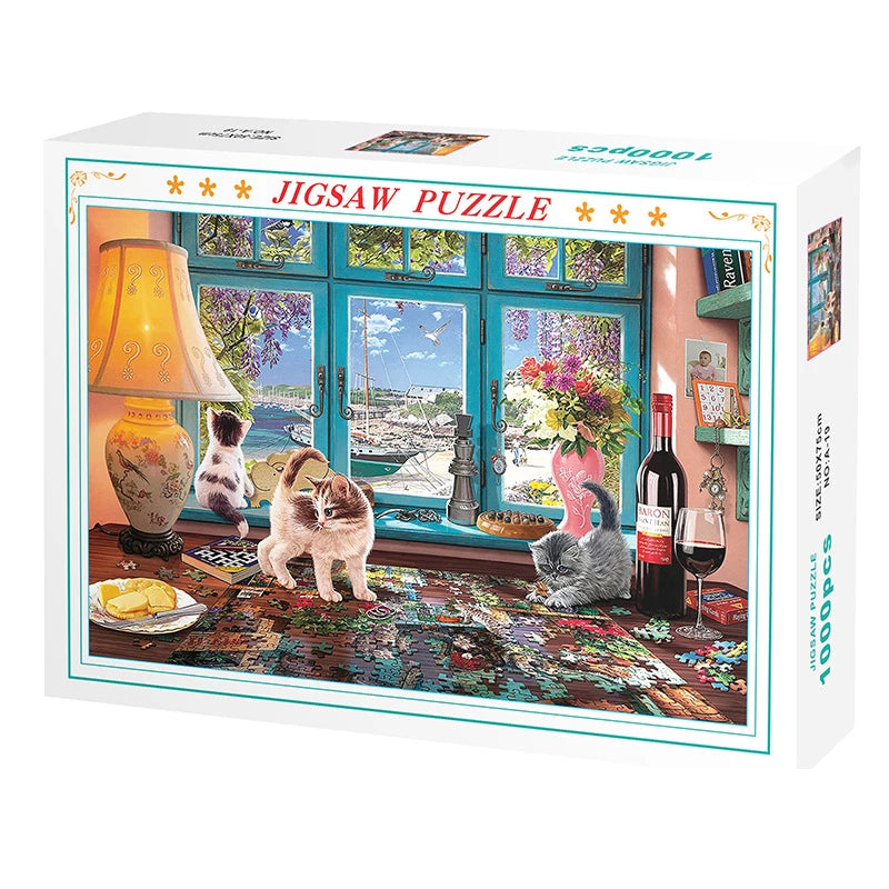 Puzzle Peintures Célèbres – Paysages & Personnages – 1000 Pièces