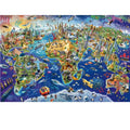 Puzzle Paysages & Monuments du Monde – 1000 Pièces – 70 × 50 cm – Décoration & Jeu de Réflexion