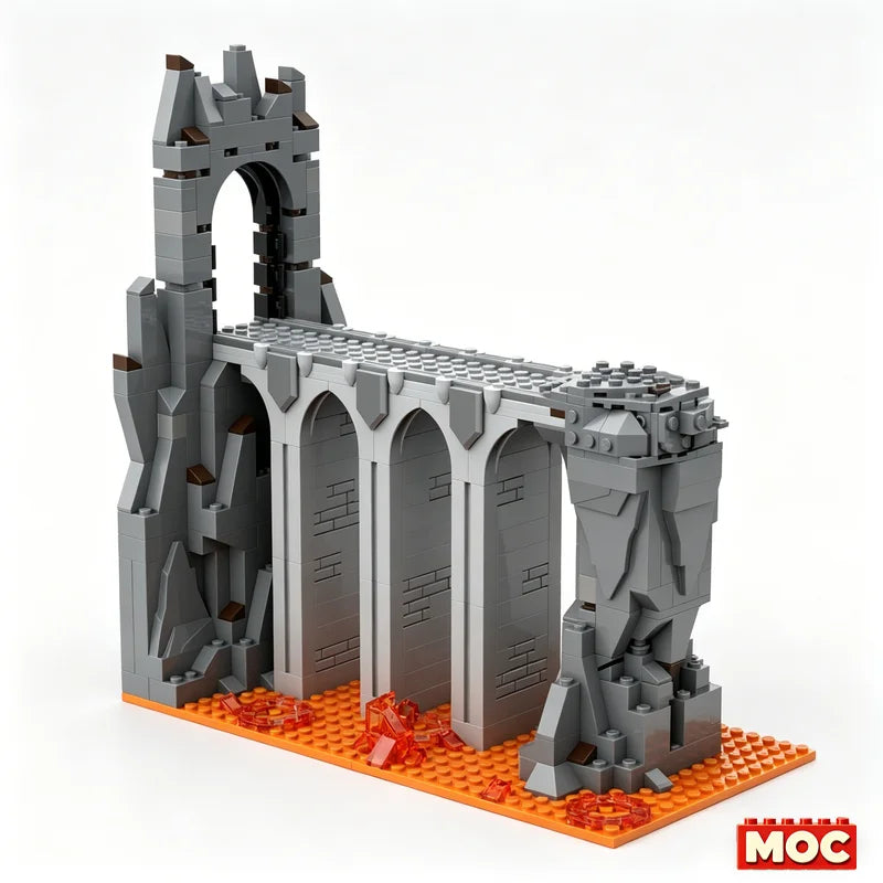 Diorama Fantastique à Construire – 417 pièces | Briques MOC